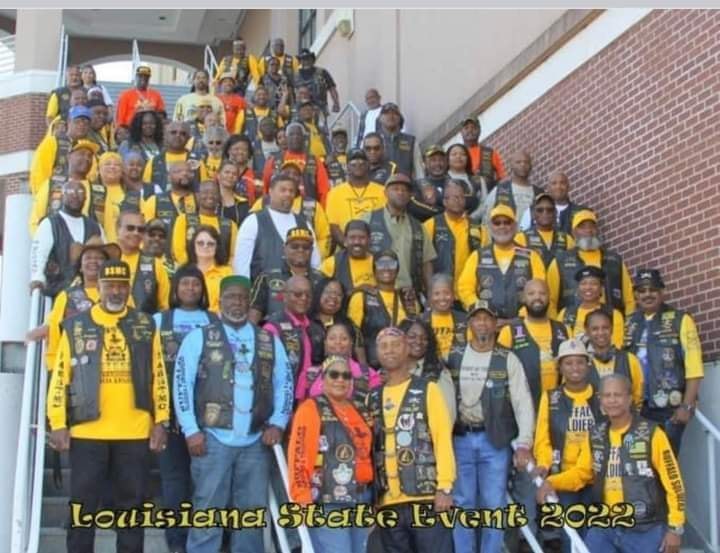 Chapter members at event