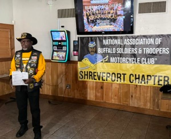 NABSTMC Shreveport chapter members in yellow and black vests